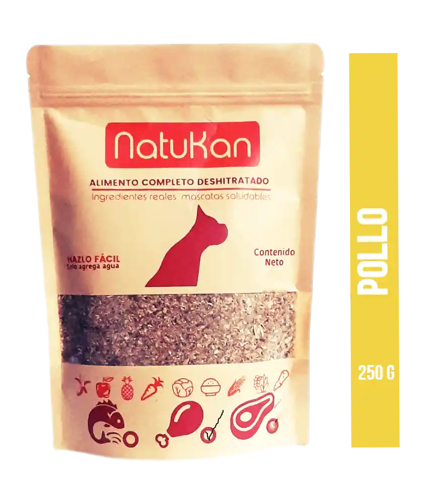 Natukan Pruebalo -Alimento Deshitratadopollo Adult 250G