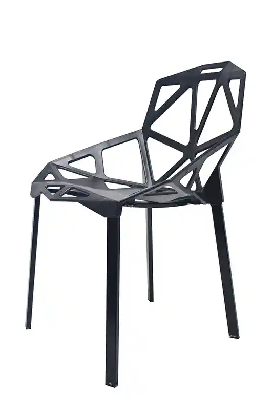 Silla para comedor spider negro IG 02