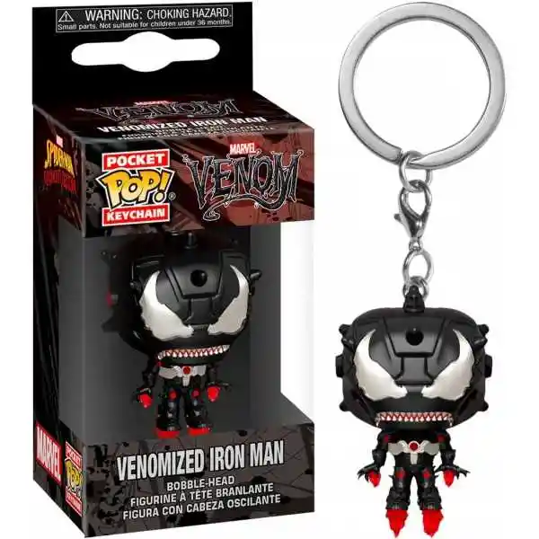 Marvel Funko Llavero Pop Llavero Venomized Iron Man