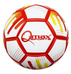 Qmax Balón de Fútbol Premium No 5 Red