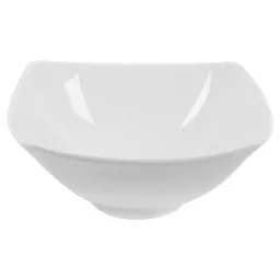 Material: Porcelana. Color: Blanco. Forma Cuadrada. Modelo Pequeño. Ideal Para Salsas y Snacks. Sku 160871