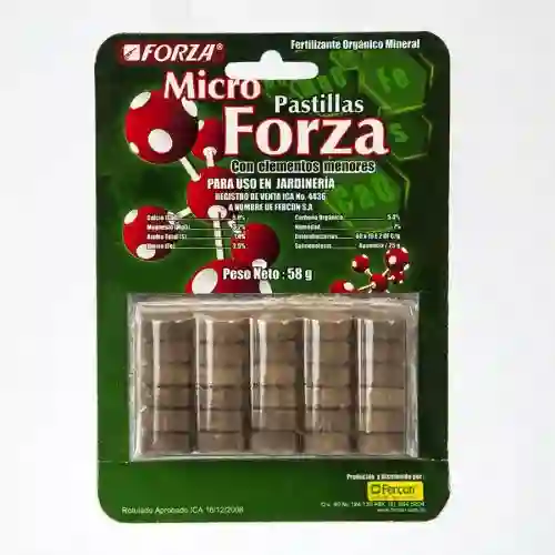 Forza Fertilizante Micro Elementos Mejores