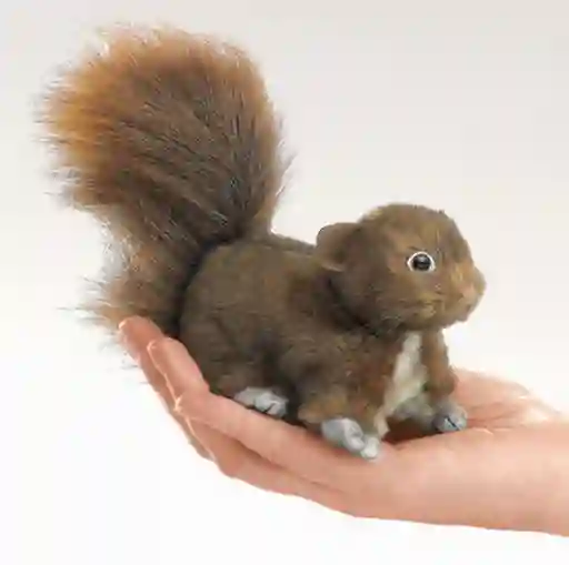 Folkmanies Títere Dedo Mini Red Squirrel 2735