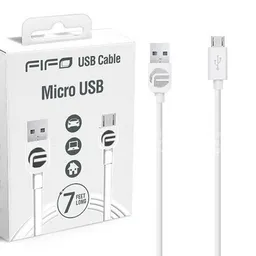 Cable Micro Usb a Usb Marca FIFO / 210 cm de largo