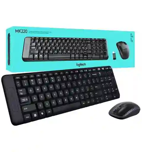 Logitech Set Inalámbrico Logitech Mk220