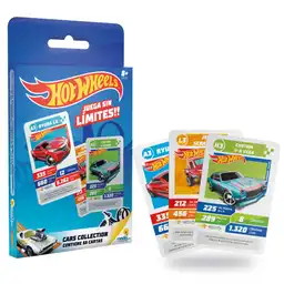 Hot Wheels Carros Cartas De Colección Juego De Mesa Cars