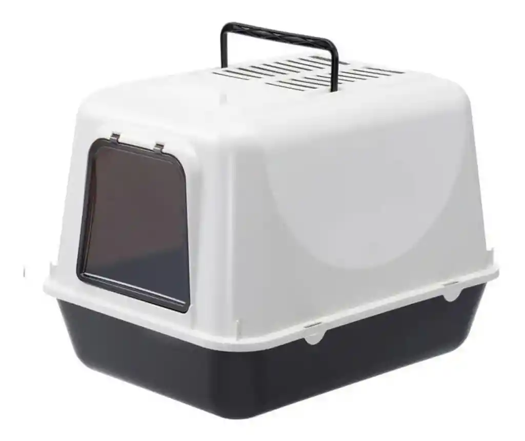 Ferplast Arenero Sanitario Gato Clear Cat 20 Negro