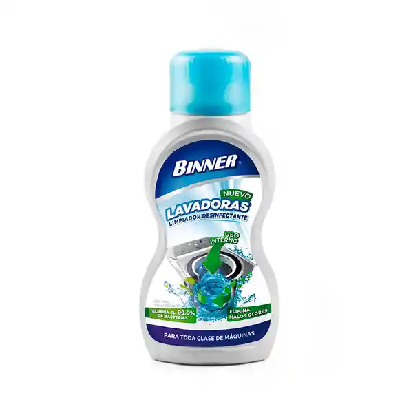 Binner Limpiador Desinfectante Lavadoras 300 mL