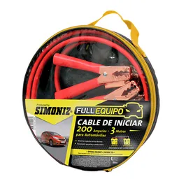Full Equipo Cable de Iniciar 200 Amp