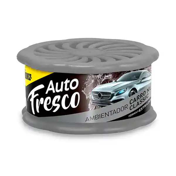 Auto Fresco Ambientador Gel Económico Carro Nuevo Classic 80 g