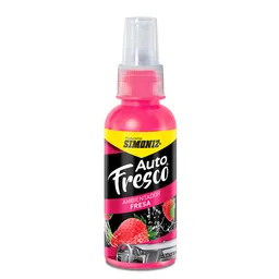 Auto Fresco Ambientador Spray Fresa 100 mL