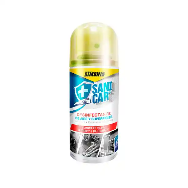 Simoniz Desinfectante De Aire Y Superficies Menta 110 Ml