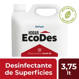Superficies Ecodes Hogar Desinfectante De