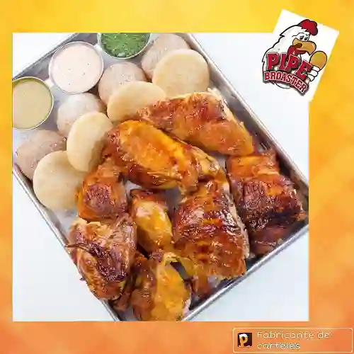 Medio Pollo Asado