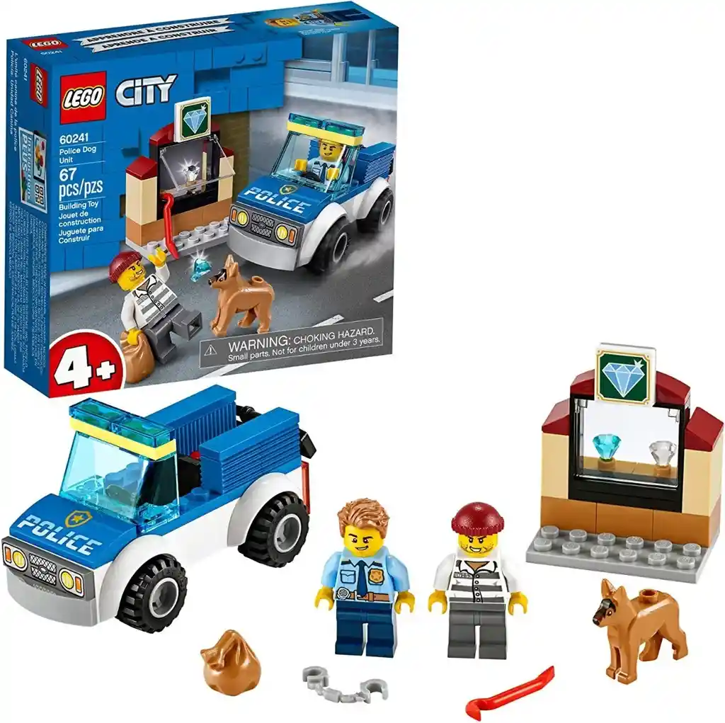 Lego City 60241 Unidad Canina De Policia