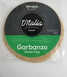 Ditalia Wrap Garbanzo