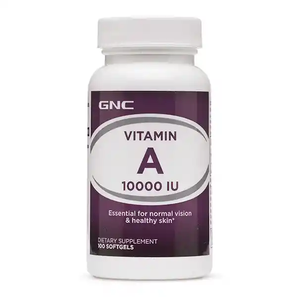 Vitamin A 10000 Iu · 100 Softgels