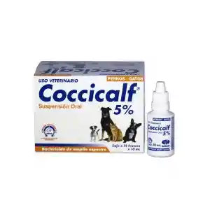 Coccicalf Bactericida Para Perro y Gato en Suspensión 10 mL