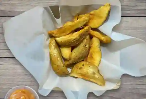 Papas en Casco