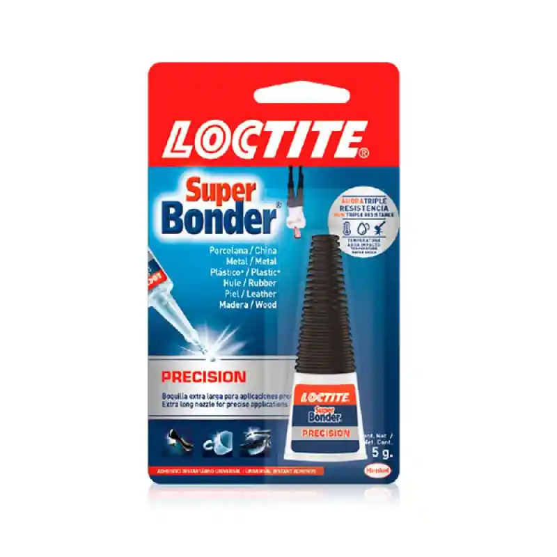 Loctite Pegante Instantáneo Super Bonder 5Gr