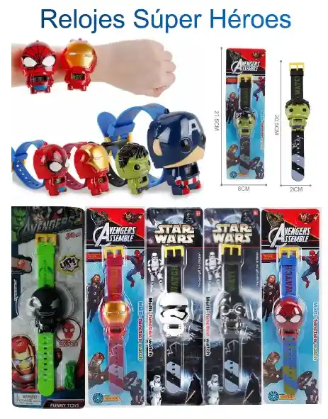 Super Relojes Héroes