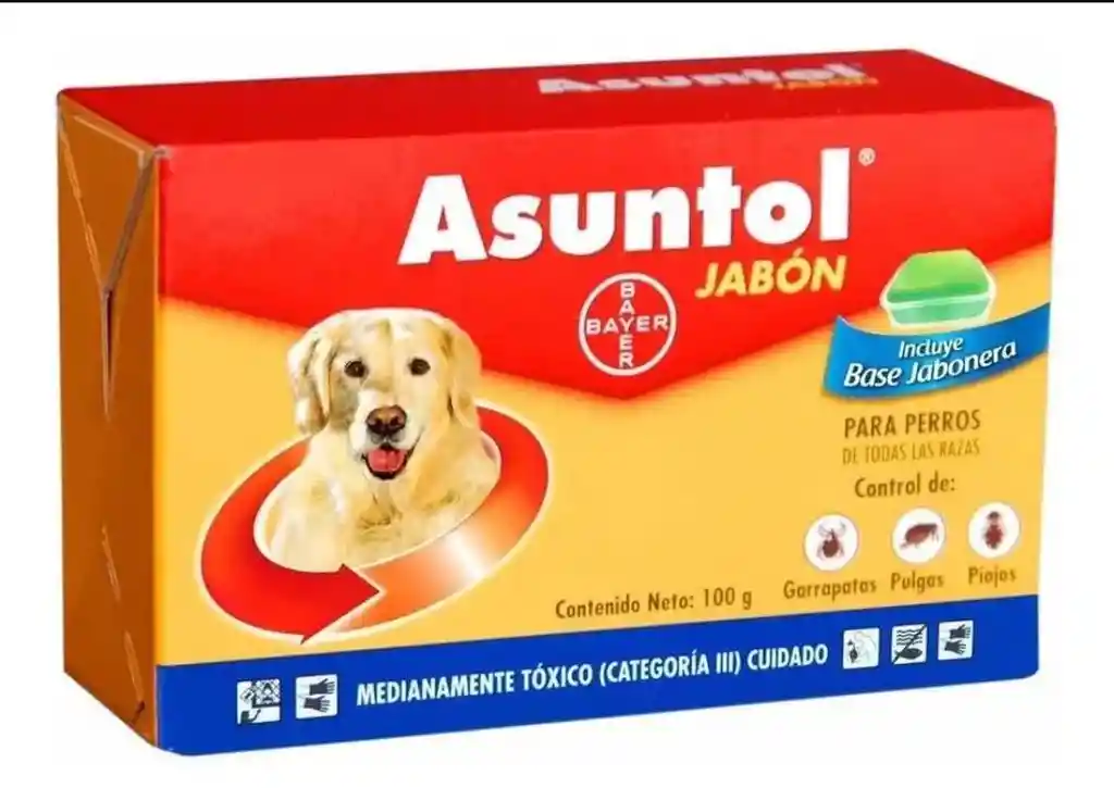 Asuntol jabón antipulgas de bayer