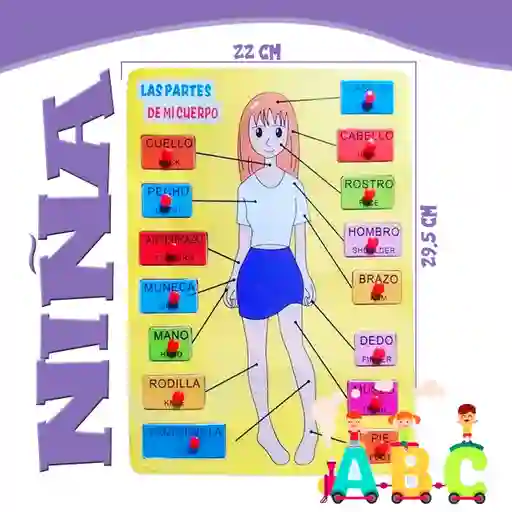 Rompecabezas Aprendizaje niña