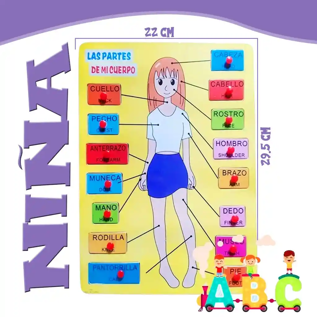 Rompecabezas Aprendizaje niña