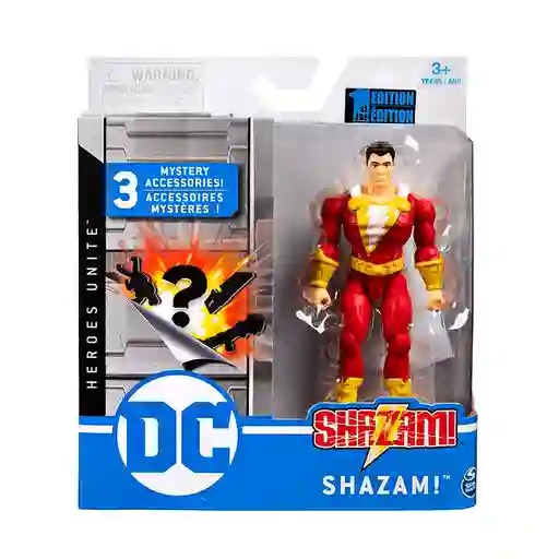 DC Figura Shazam Heroes Unite Con Accesorios 12 cm