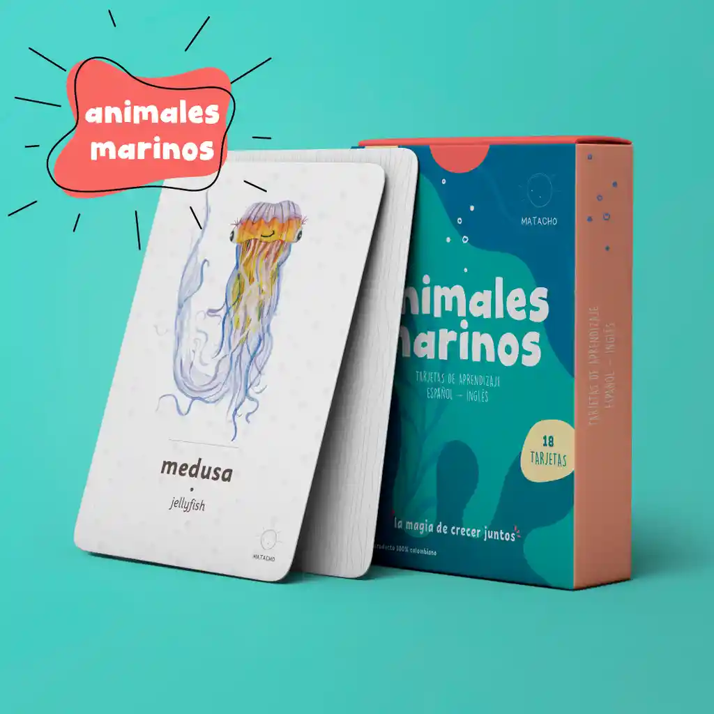 Flashcards Animales Marinos