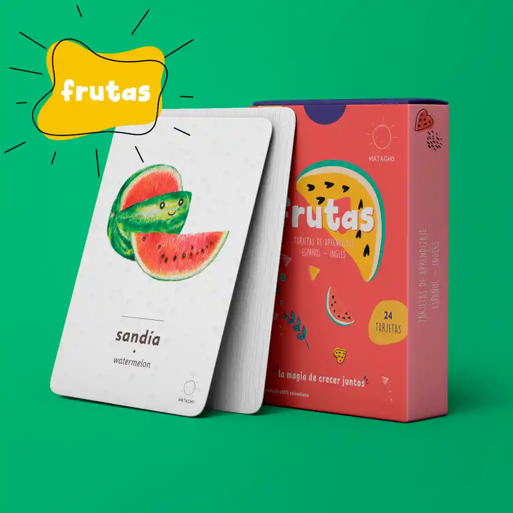 Flashcards Frutas