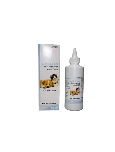 Oticlear Limpiador Auricular Par Perro y Gato 125 mL