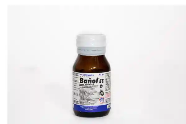 Bañol Ec Antiparasitario Para Mascotas 33 mL