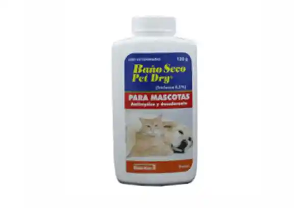 Genfar Baño Seco Para Perro y Gato 120 g