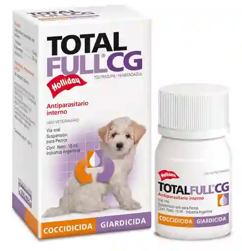 Total Full Cg Antiparasitario Perro y Gato Cachorro Caja