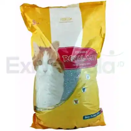 Royal Cat Arena Para Gato Arena Con Olor a Talco de Bebe 25 Kg