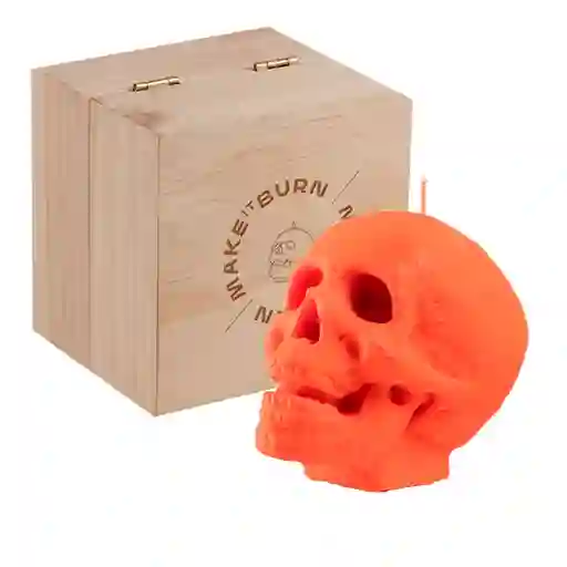 big skull naranja