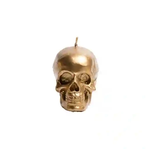 mini skull dorado