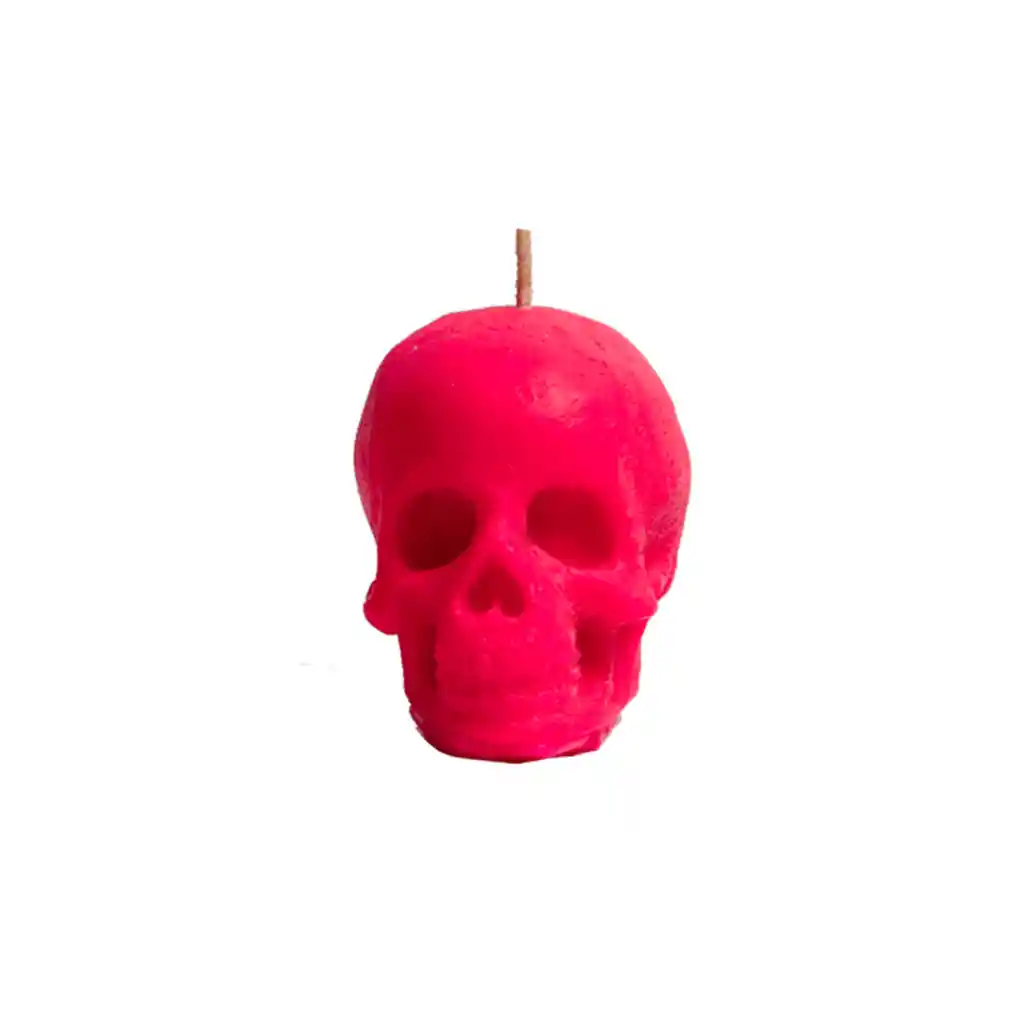 mini skull fucsia