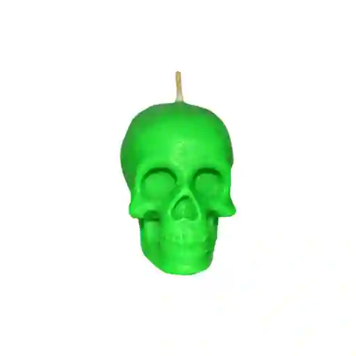 mini skull verde