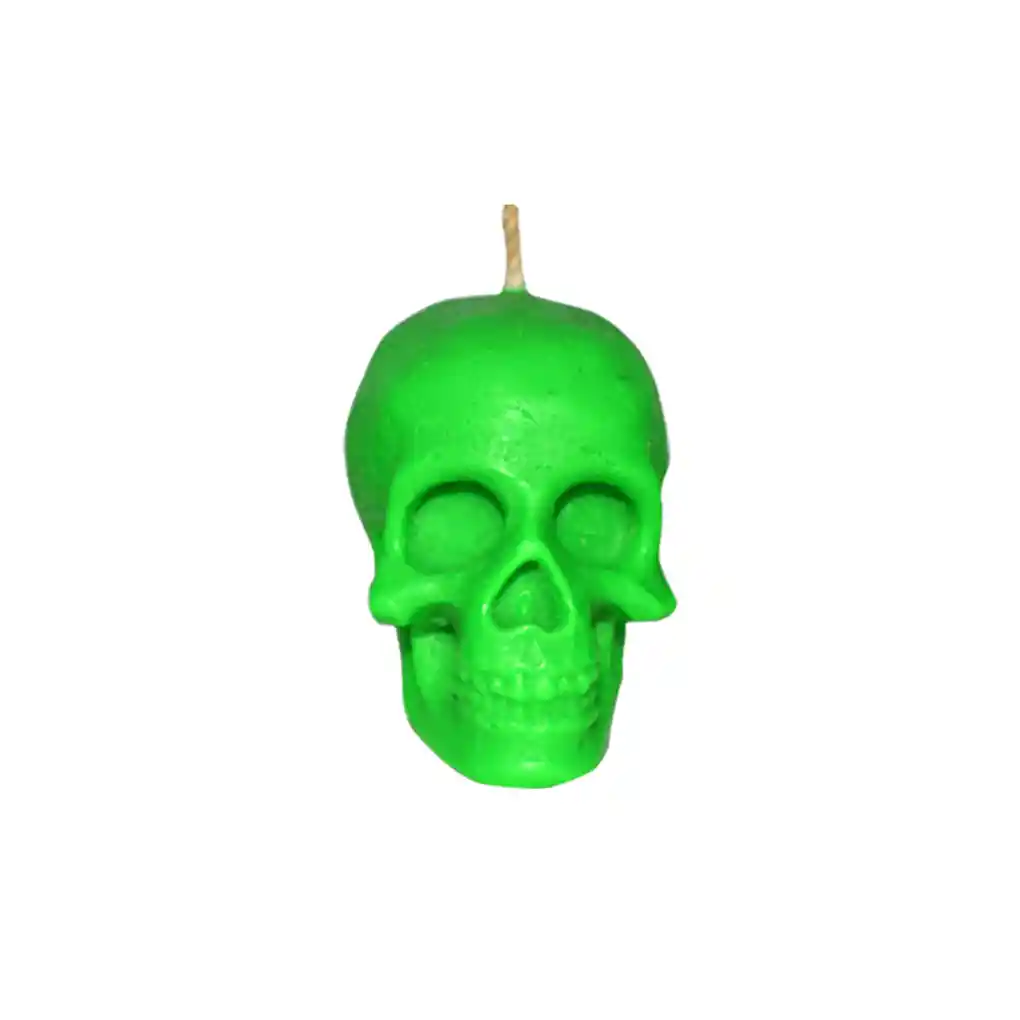 mini skull verde