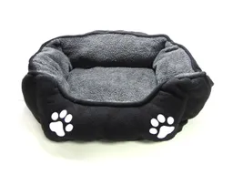 Cama Mediana Doble Faz Para Mascota Gris 