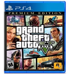 Sony Grand Theft Auto 5 Gta V Ps4 Edition Premium