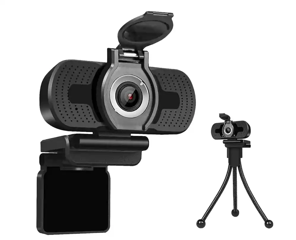 Cámara Web Cm4 1080p Full Hd Trípode Videollamadas