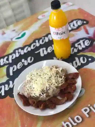 Chorizo Artesanal con Cayeye