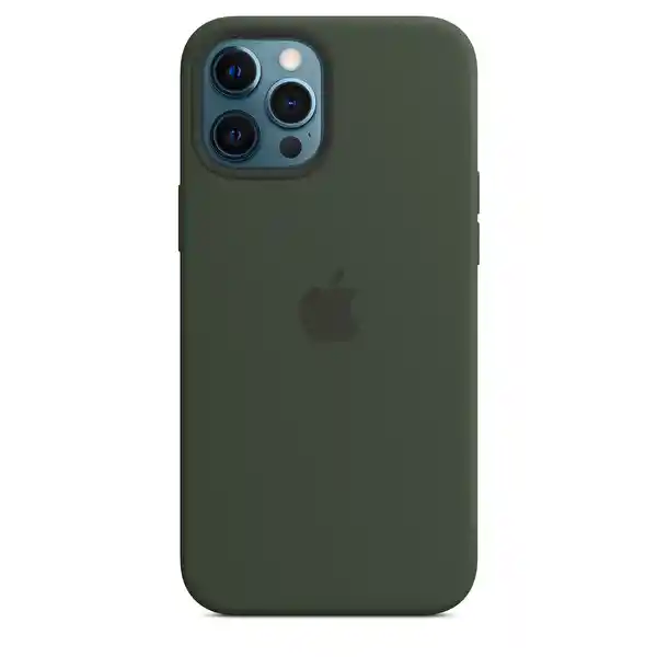 iPhoneSilicone Case Generico Para 12Pro Max Magsafe Verde