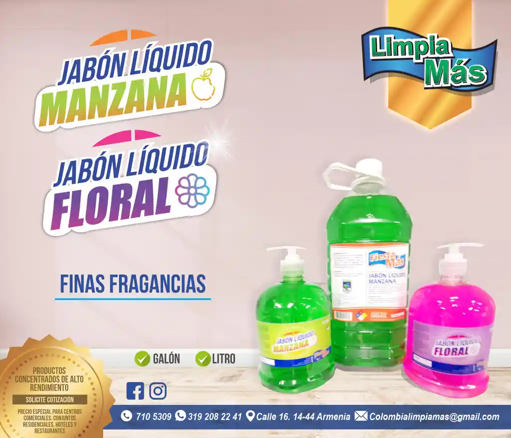 Jabón Liquido 