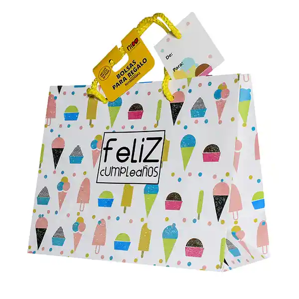 Regalos y Mensajes Bolsa De Regalo Premium Cumpleaños