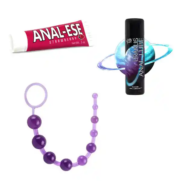 Kit Placer Crema + Lubricante + Bolitas Anales