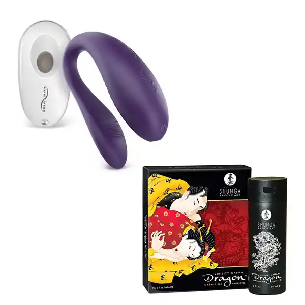 Kit Los Amantes Juguete + Crema Multiorgásmica